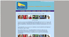 Desktop Screenshot of pro.bleu-marine-animations.com